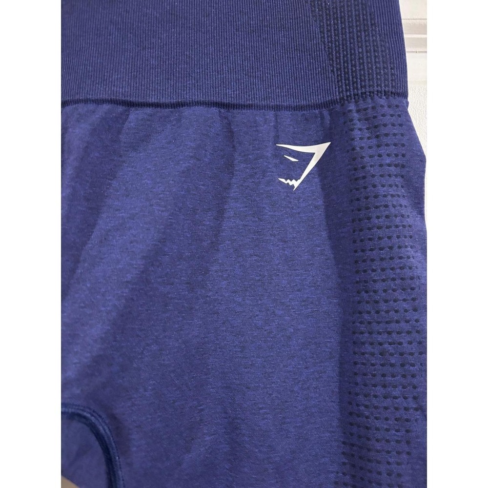 Gymshark Energy+ Seamless Leggings Indigo Purple High Waisted Eyelet Tights